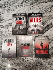5 Book Lot ALAN GRATZ Ground Zero, Allies, Projeckt 1065, Grenade,