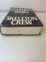 STEPHEN KING’S SKELETON CREW First Edition 1985 Putnam HCDJ Bad Binding See Pic