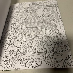Grown Up Coloring Christmas Book Vision St 24 Pages Craft For Christmas