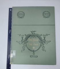 The Book of the Fair – Imperial Edition Vol. 4,5 & 8-10, OVERSIZED 1895 EX-LIB