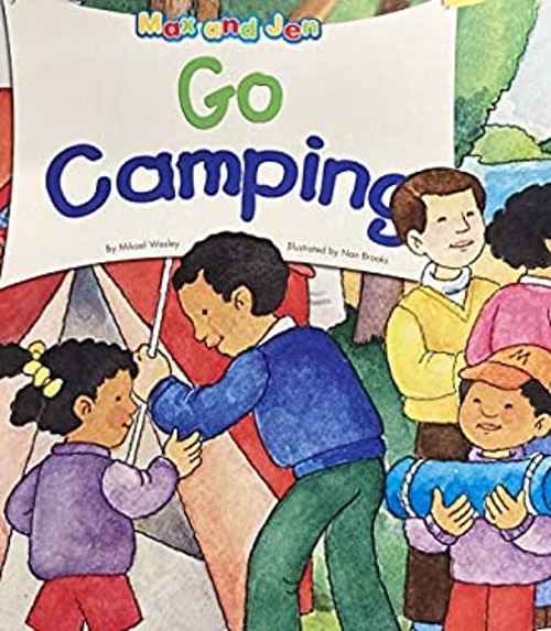 Pearson Kindergarten Student Reader 6.3: MAX and JEN, GO CAMPING