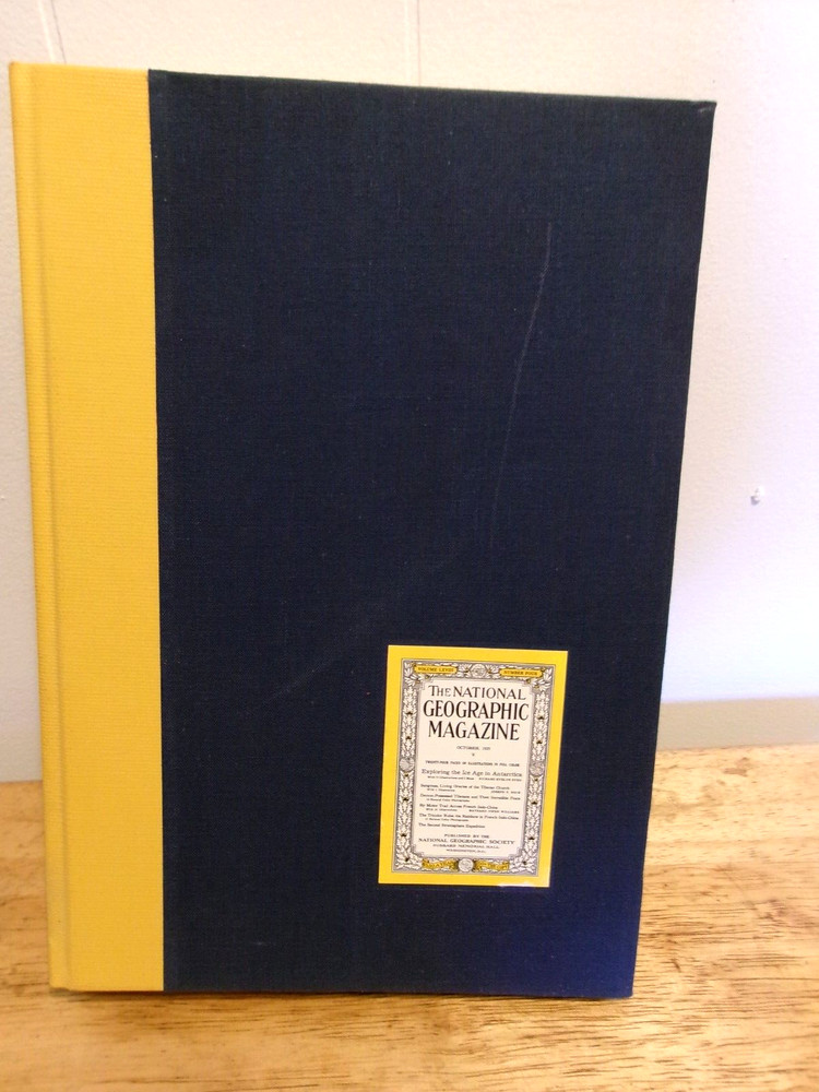 National Geographic Index 1888-1946 No Dust Jacket 697 Pages Hardcover 1967