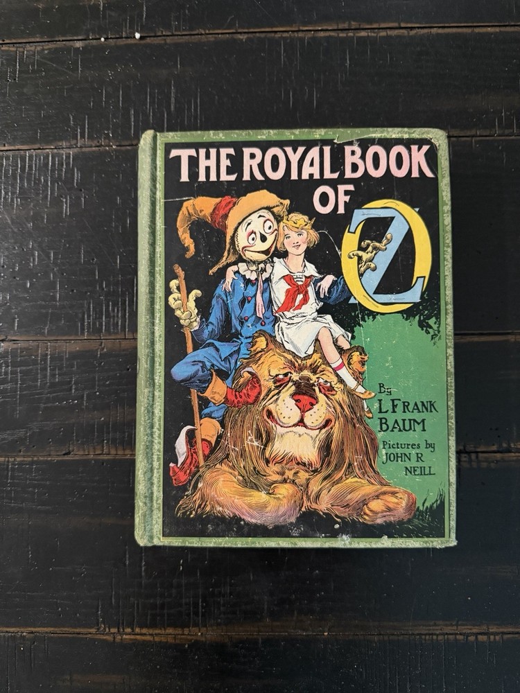 L. Frank Baum The Royal Book of Oz Hardcover Illustrated Reilly & Lee 1921