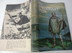 1958 THE STEADFAST MAN:A Biography of St. Patrick by P. Gallico HCDJ 1st Edition