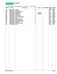 KUBOTA G2000S Parts Manual – TOUGH WIRE BOUND – STURDY COVERS