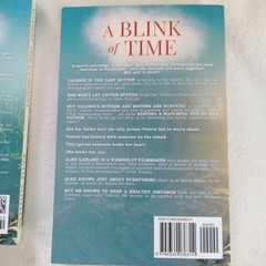 Katie Winters Book Lot Of 2 PB Against Current Blink Of Time Sutton Book Club