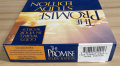 The Promise Holy Bible Study Edition 3595BG CEV Burgandy Bonded Leather New
