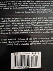 Confidential : How to Uncover Your Competitor’s Top Business Secrets Legally