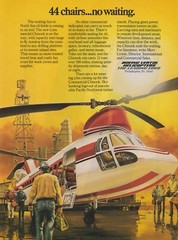 Aviation Magazine Print – Boeing Vertol Commercial Chinook (CH-47) (1979)