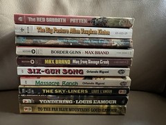 Vintage WESTERN PB Book Lot of 10 L’Amour Rigoni Elston Brand Patten Browne VG++