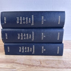 Wuest’s Word Studies Greek New Testament Kenneth Wuest 1981 Eerdmans 3 Vol Set