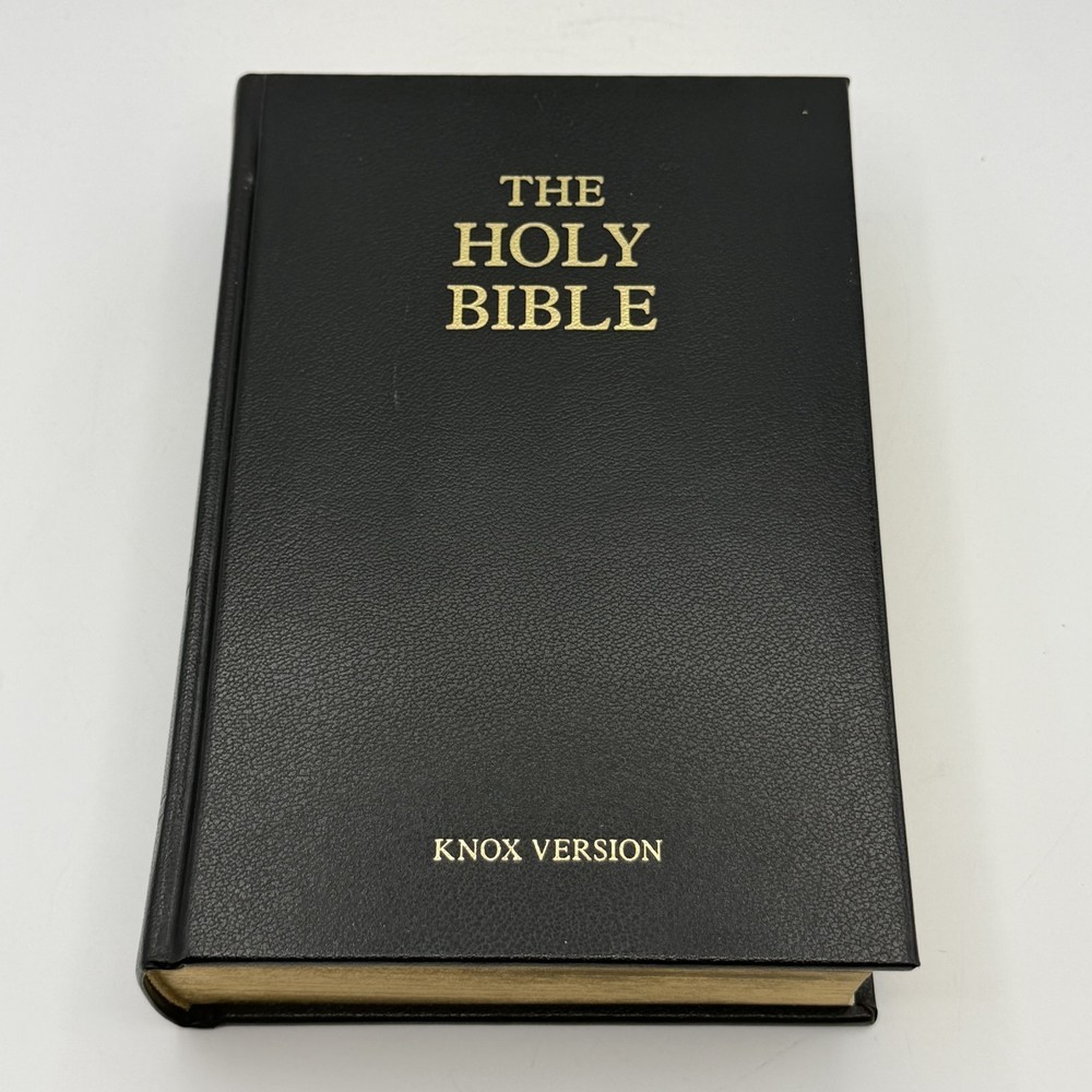 The Holy Bible Knox Version Baronius Press Hardcover 2012 Gilt Edges