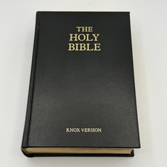 The Holy Bible Knox Version Baronius Press Hardcover 2012 Gilt Edges