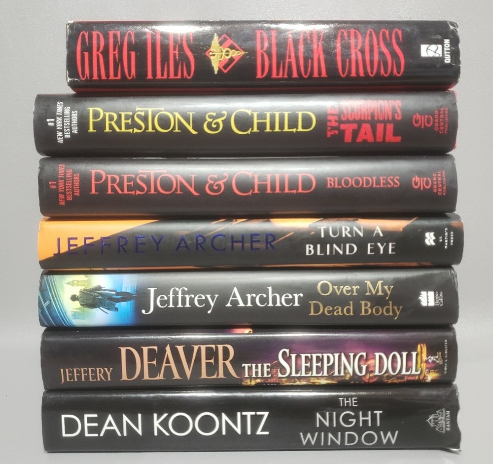 Lot Of 7 Novels By Different AUTHORS