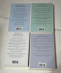 Complete Series Set NEOPOLITAN 1-4 Elena Ferrante Lot My Brilliant Friend 4 PB