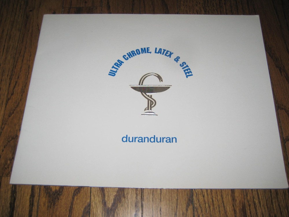 Duran Duran Ultra Chrome Latex and Steel Tour 1998 Rare Concert Book Medazzaland