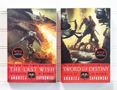Andrzej Sapkowski THE WITCHER Series Lot of 5 (#1-5) Set Trade Paperback Books