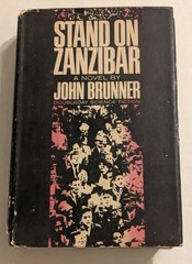 Stand on Zanzibar by John Brunner – BCE/HCDJ 1968 vintage Doubleday Sci-Fi