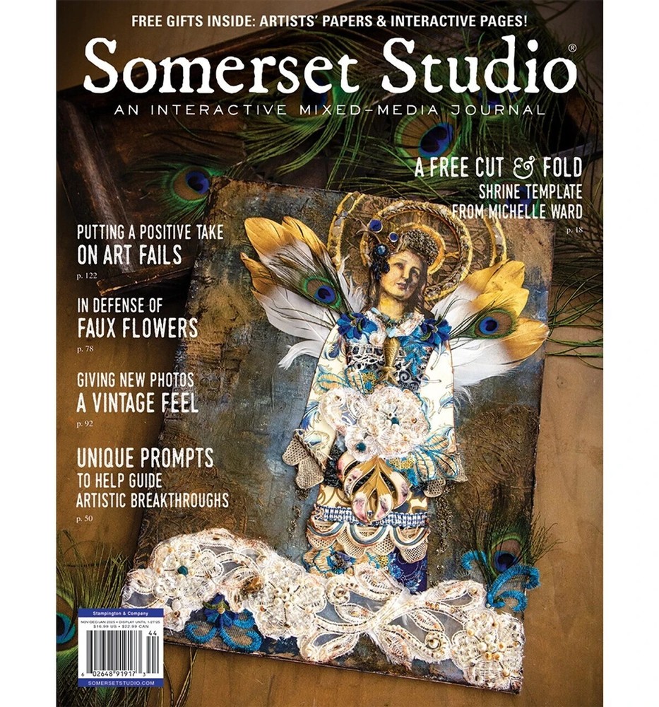SOMERSET STUDIO MAGAZINE | NOV/DEC/JAN 2025 | FAUX FLOWERS