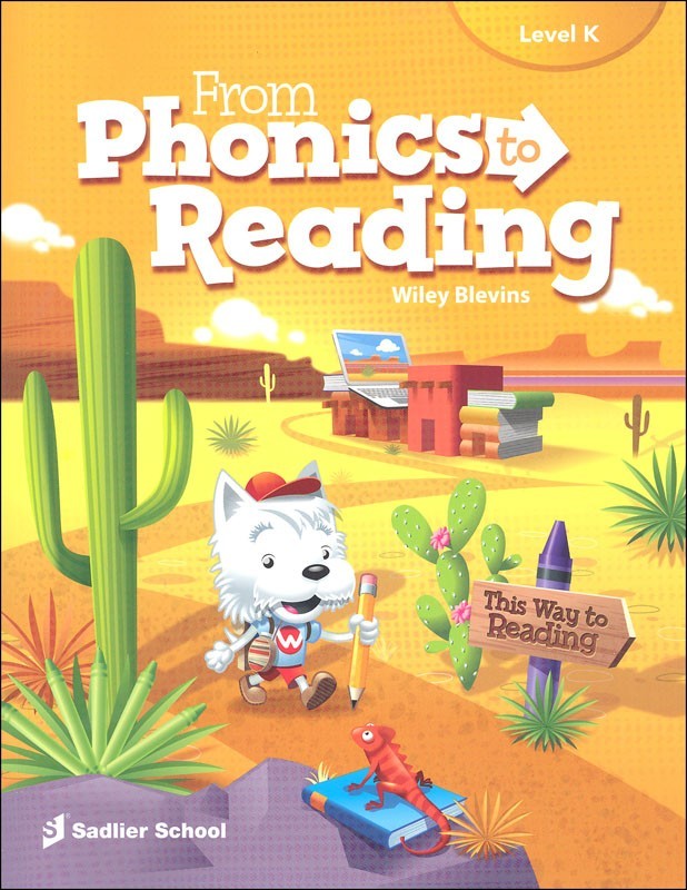Sadlier From Phonics to Reading Grade Level K Kindergarten Student Edition