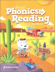 Sadlier From Phonics to Reading Grade Level K Kindergarten Student Edition