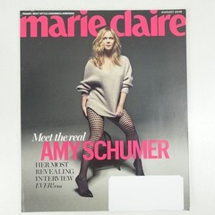 Marie Claire Magazine August 2016 Amy Schumer The Denim Issue Fashion