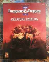 DMR2 Creature Catalog – Dungeons & Dragons – D&D – AD&D