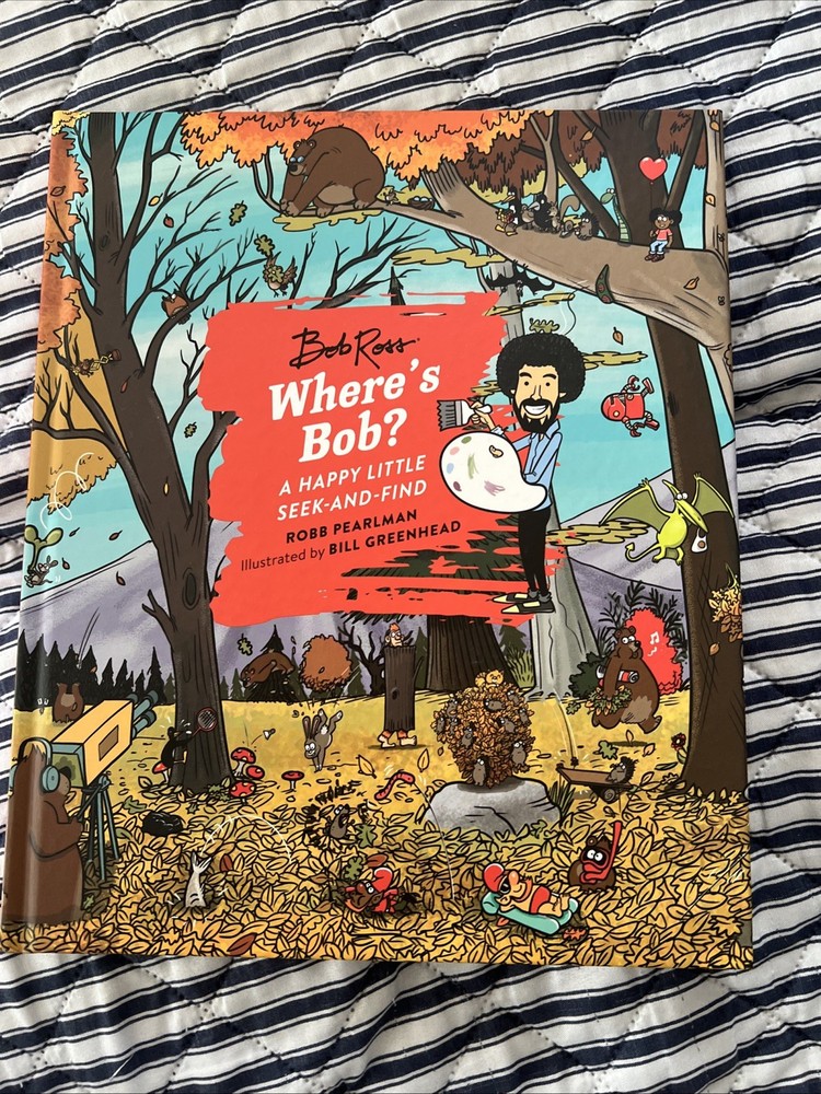 Where’s Bob? : A Happy Little Seek-And-Find by Robb Pearlman (2022, Hardcover)