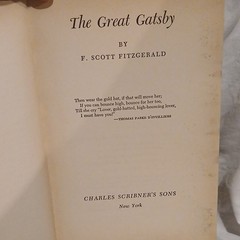 Charles Scribner’s Sons The Great Gatsby F. Scott Fitzgerald PB Inscribed Illus