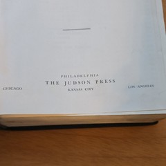 Библия или Книги Священного Писания 1954 Hardcover Рус. Judson Press Parallel