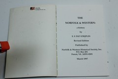 The Norfolk Western Railway : A History by E. F. Pat Striplin (1997) Revised