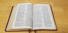 Holy Bible Kenneth Copeland KJV Reference Edition Genuine Leather Red Letter