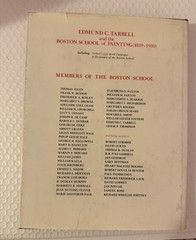 Edmund C. Tarbell and the Boston School of Painting 1889-1980 – Hardcover Book