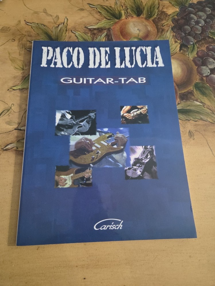 Paco De Lucia 14 Pieces For The Flamenco Guitar Book,+ Tabs 102 Pages