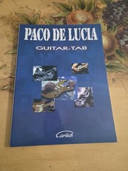 Paco De Lucia 14 Pieces For The Flamenco Guitar Book,+ Tabs 102 Pages