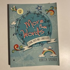 Master Books More Than Words Level One Living Faith By Rebecca Spooner