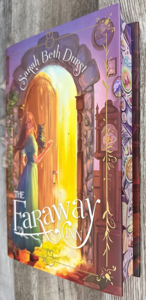 SIGNED Fairyloot THE FARAWAY INN Sarah Beth Durst SPRAYED EDGES UK 1st/1st