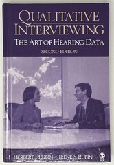 Qualitative Interviewing: 2nd Edition by Herbert & Irene Rubin – 2005 HC SAGE