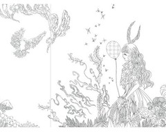 ‘Pandora’ Color Therapy Anti Stress Coloring Books for Adult Relaxation 80 Pages