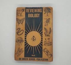„Reviewing Biology” Vintage 1955 Amsco School Publications