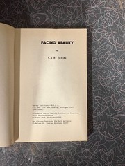 Facing Reality by C.L.R. James 1970 Garvey Institute Edition Paperback Marxism
