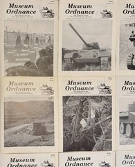 ⭕️ LOT OF 12 VINTAGE MUSEUM ORDNANCE MAGAZINE U.S. ARMY TANK MILITARY JOURNALS