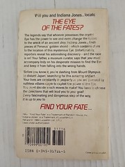 1-7 and 9 Indiana Jones Find Your Fate Adventure books