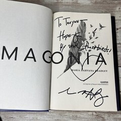 SIGNED INSCRIBED Magonia by Maria Dahvana Headley First Edition