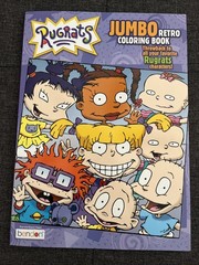 Bendon – Rugrats Jumbo Retro Coloring Book | 80 Pages of Nostalgic Fun