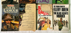 Action Lot of 12 Books Survivalist Louis Lamour Thriller Mystery Western 80’s