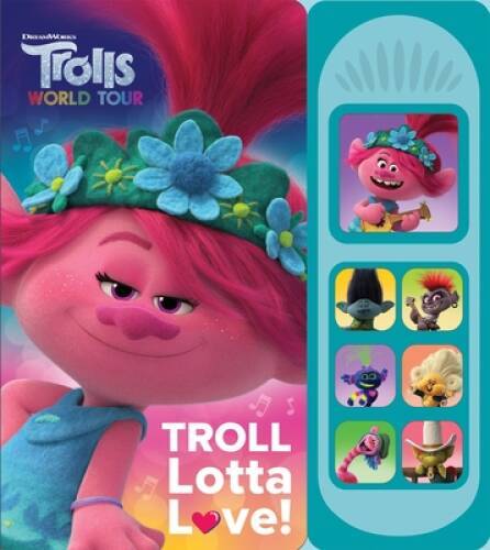 DreamWorks Trolls World Tour – Troll Lotta Love! Sound Book – PI Kid – VERY GOOD
