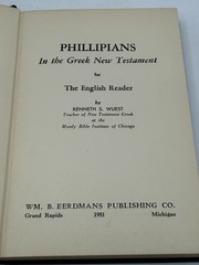 Philippians in the Greek New Testament by Kenneth S Wuest 1951 HC Book Eerdmans