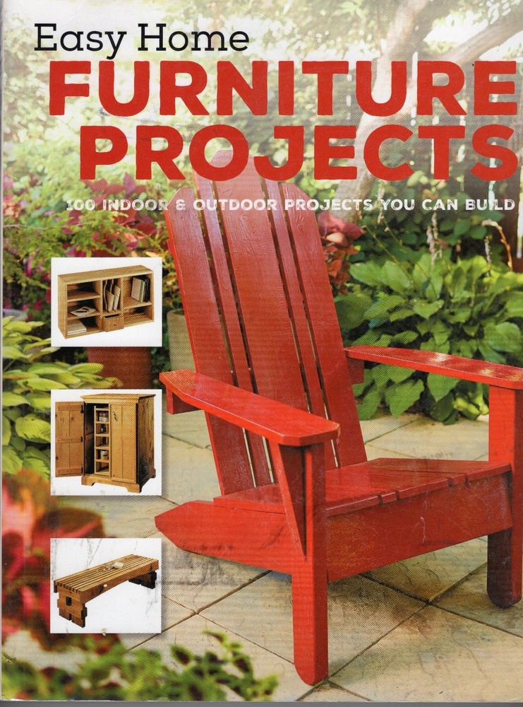 Easy Home Furniture Projects, 512 pages Plus free gift.