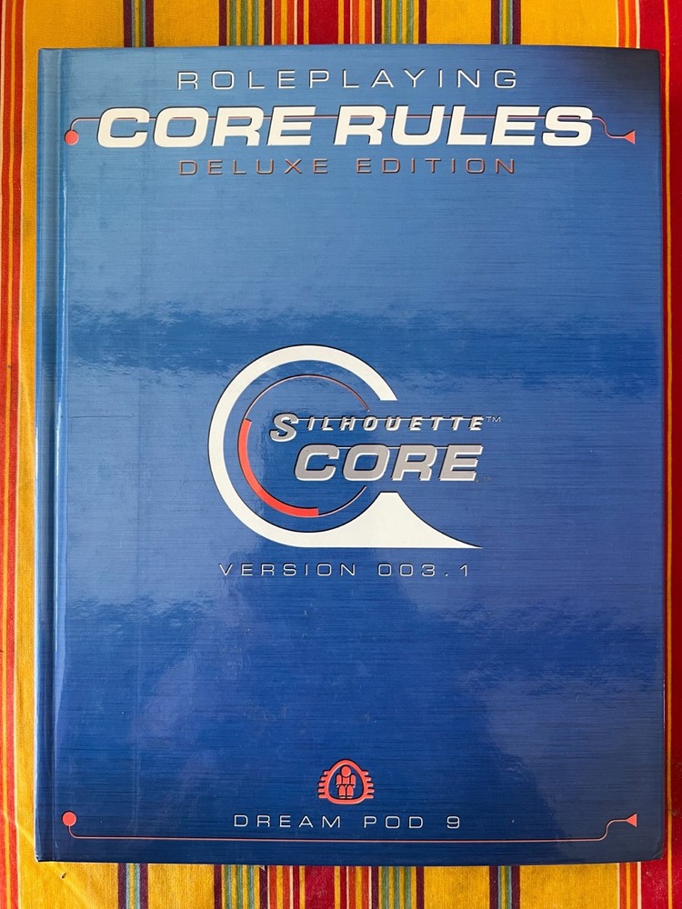 Silhouette RPG Core Rules V003.1 ~ Deluxe Ed ~ VG+ 2003 HC ~ Free shipping